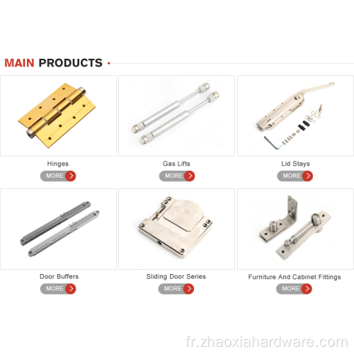 Système de porte coulissante en bois à fermeture automatique en nickel à fermeture douce